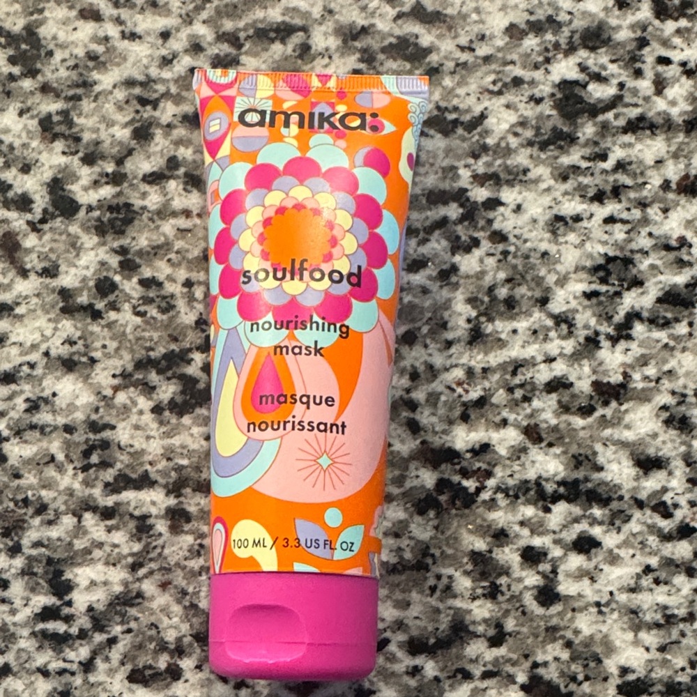 Amika Soulfood Nourishing Mask - Orange and Purple